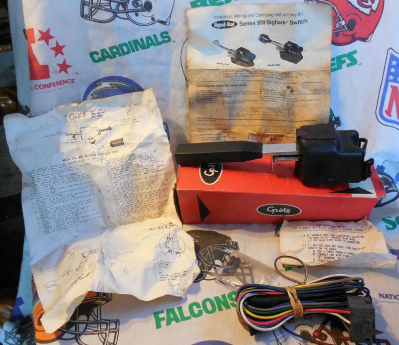 Nos,grote,turn,signal,hazard,switch,lamp,truck,pickup,ford,chevy,dodge,gmc