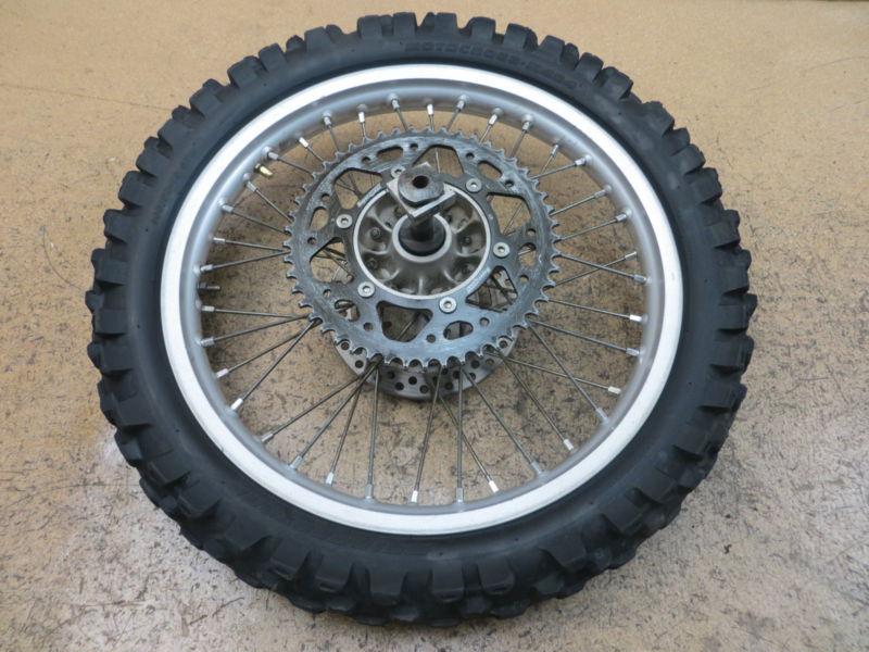 Purchase 1998 98 Suzuki RM125 RM 125 Rear Wheel Rim Tire Rotor Axle Hub