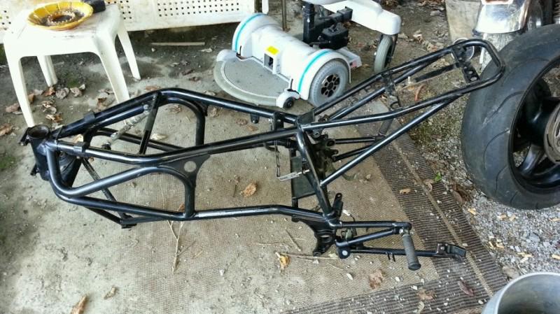2000 buell m2 cyclone frame with documentation
