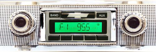 1957 chevy radio usa-630 am/fm ipod xm mp3 bluetooth 