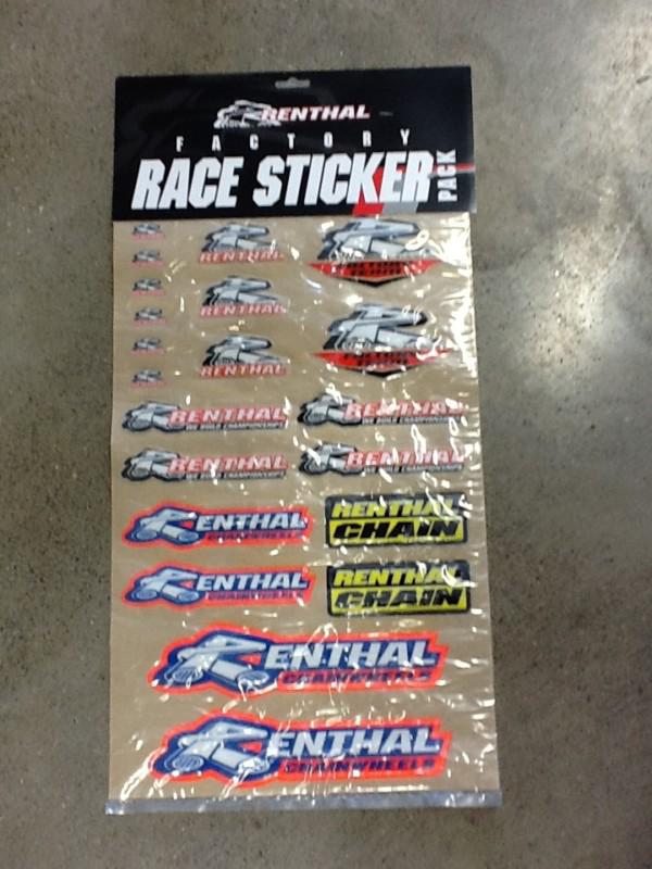 Renthal factory sticker decal graphic kit ktm 450 525 505 xc sx mxc exc 350 125