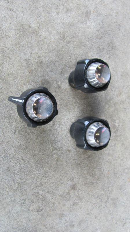 Amc rambler 660 dash knobs oem **lot of 3 great shape!** 1963 63 other years??