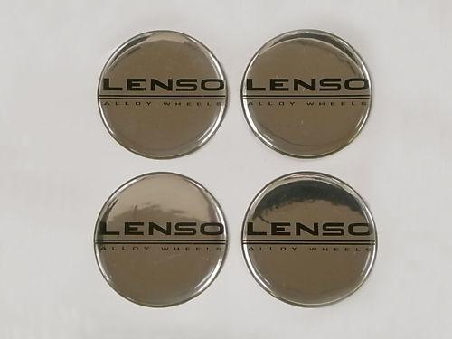 4x lenso center wheel cap decal/sticker 50mm project d
