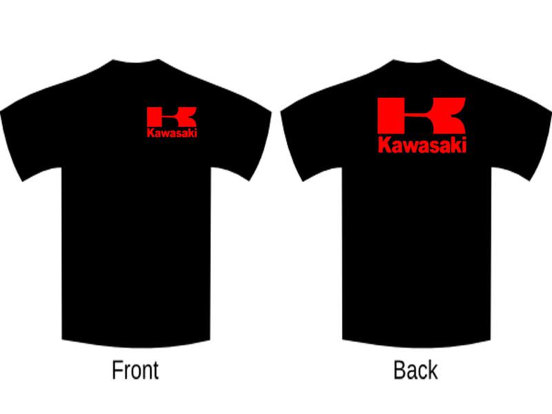 Brand new kawasaki motorcycles t shirt!!! very bad ass!!! s,m,l,xl