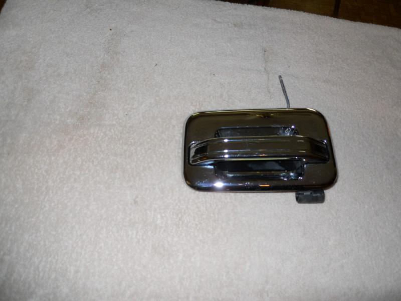 Ford f150 right front outer door handle crome used
