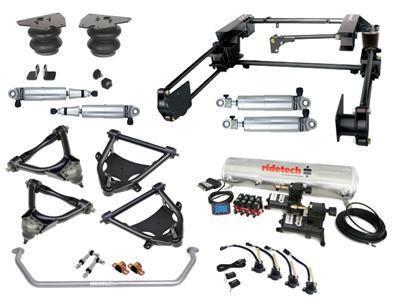 Ridetech suspension kit coolride/airbar front/rear chevy gmc pickup rwd kit