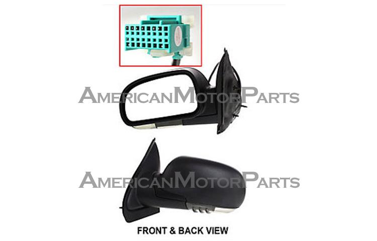 Top deal driver side replacement heated power mirror 06-09 chevy trailblazer