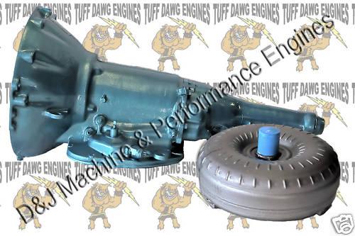 Amc tf904 street auto transmission w/torque converter by tuff dawg engines