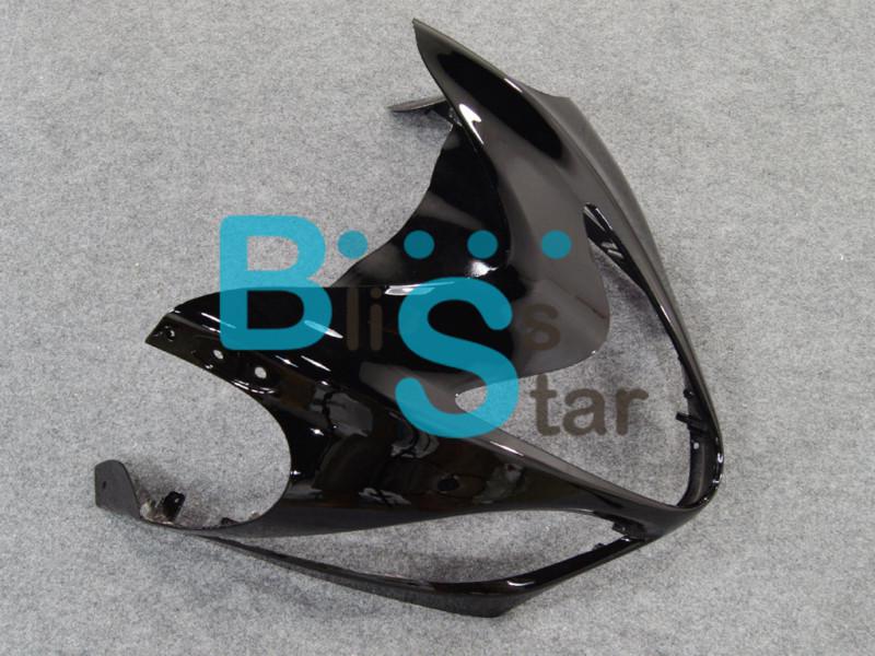 Suzuki hayabusa gsxr1300 2008-2012 black front cowling headlight fairings