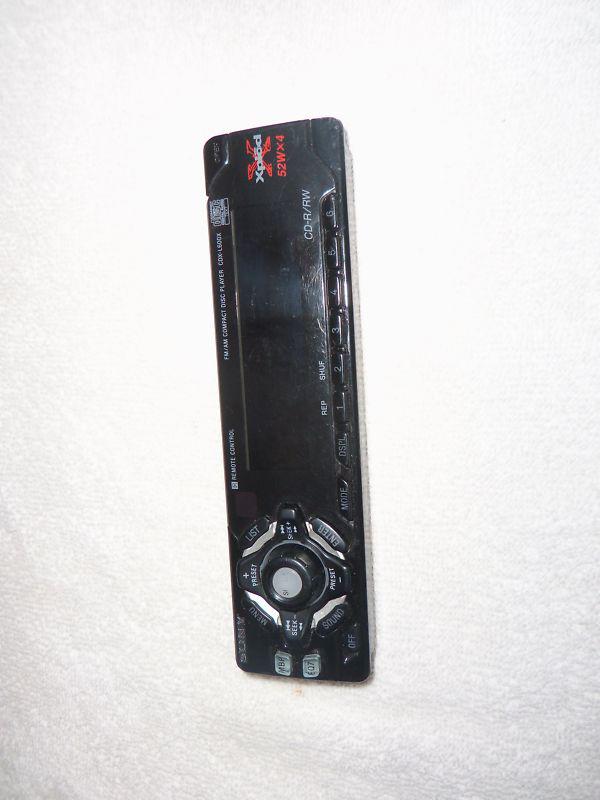 Car stero faceplate only sony cdx-l600x