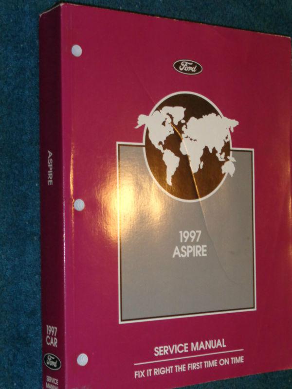 1997 ford aspire shop manual / original service book