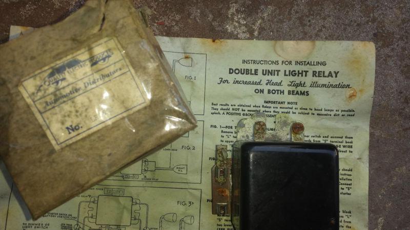 Vintage ford  double unit light relay