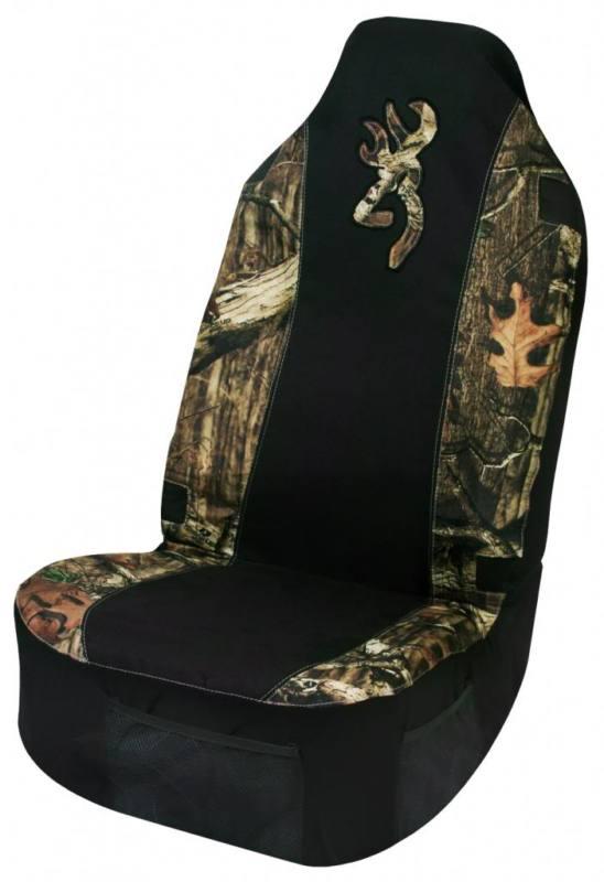 Camouflage universal bucket seat cover, in mossy oak break up infinity