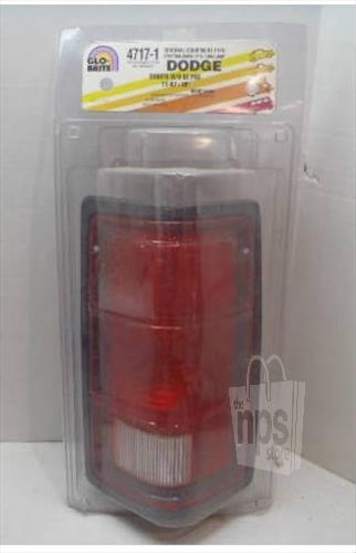 Glo brite 4717-1 replacement rh tail light assembly for dodge dakota 11-87 & up