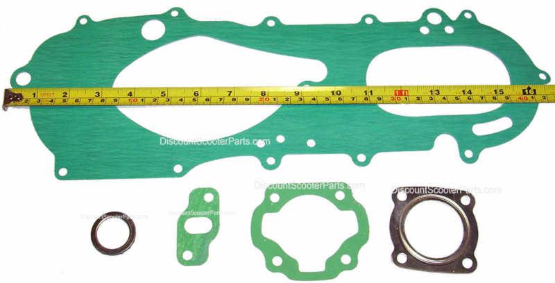 Gasket set for d1e41qmb 2 stroke scooter engine - fast free shipping