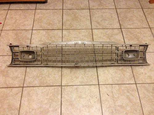 1973 1974 oem plymouth duster valiant grille (grill dodge chrysler mopar grill)