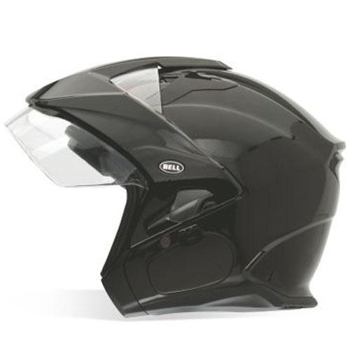 Bell mag-9 sena open face motorcycle helmet gloss black size medium