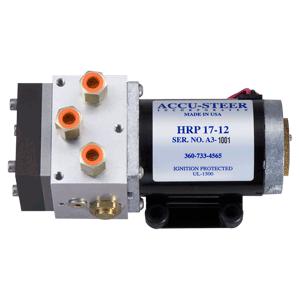 Brand new - accu-steer hrp17-12 hydraulic reversing pump unit - 12 vdc - hrp17-1