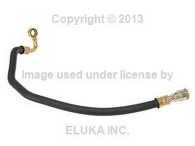 Bmw genuine power steering hose - steering rack to cooling coil e46 32416796367