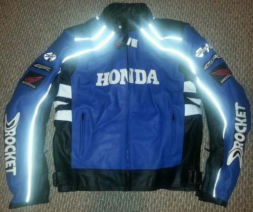 Honda joe rocket leather replica jacket