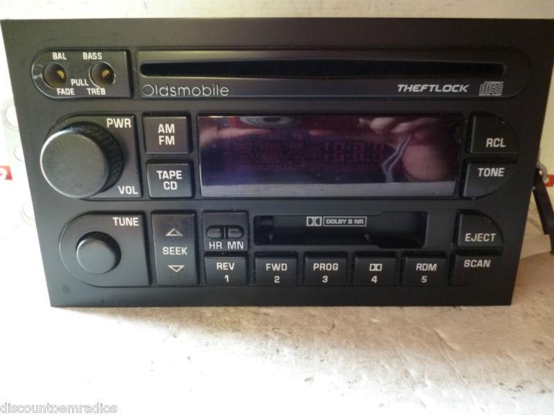 95-99 oldsmobile cutlass alero aurora radio cd cassette player 10448400 pl *