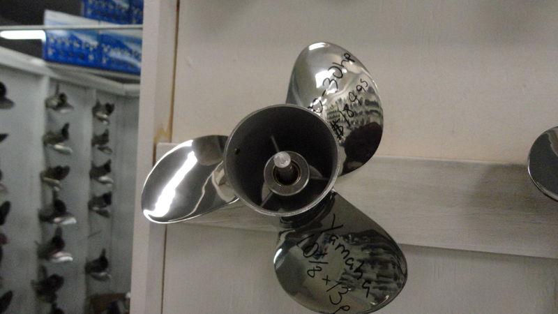 New solas stainless steel propeller 10.125x13 yamaha prop outboard boat