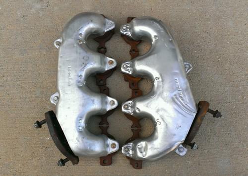 Cadillac cts-v exhaust manifolds oem factory take off ls v8 motor swap