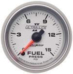 Autometer ultra-lite ii-fuel press 2-1/16 full sweep electric 0-15 psi 4961
