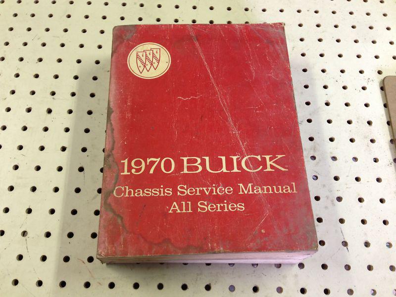  1970 buick shop / service manual factory original ! 