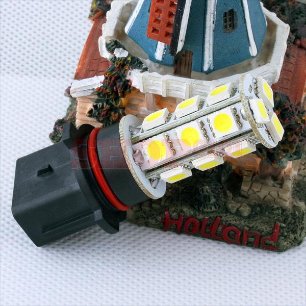 P13w 18 smd 5050 pure white camaro driving drl fog led car light bulb lamp