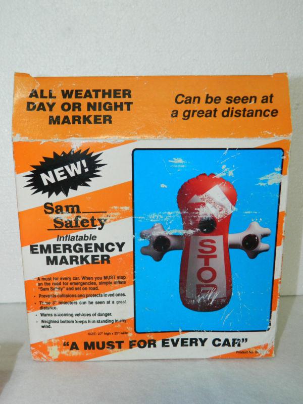 Collectable sam safety inflatable emergency marker,1992 27"x25" caporale ent.
