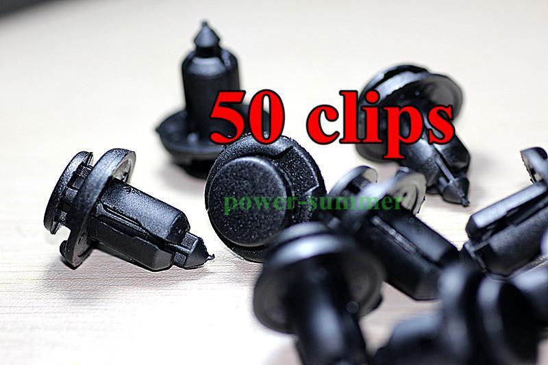 Real  50 pcs  fender clips nissan maxima 01553-09321 new