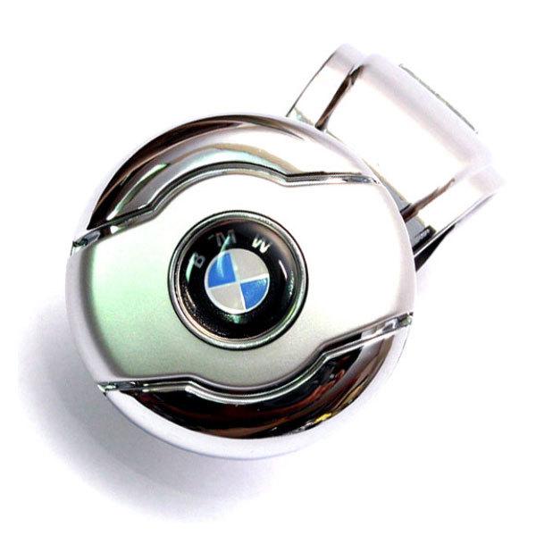 Bmw power handle car steering wheel suicide spinner slim knob silver