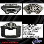 Centric parts 142.49011 front right rebuilt caliper with pad