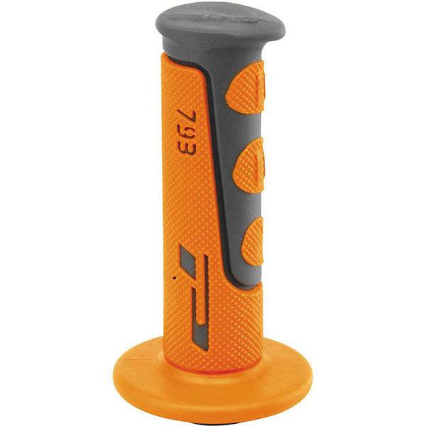 Grey/orange progrip evo mx grip model 793