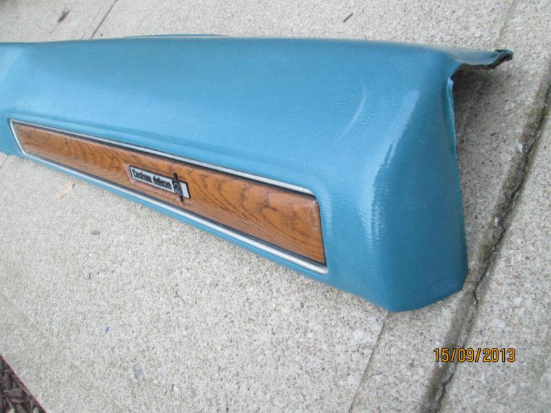 1970's chevy gmc truck truck dash pad *blue original gm oem*