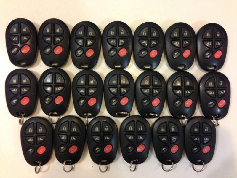 Lot of 20 toyota sienna key less entry remote oem 04-10 fob power door tailgate