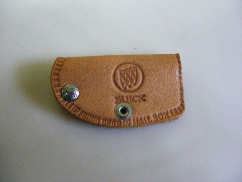 1935,36,37,38,39,40,41,42,43, vintage buick leather key holder