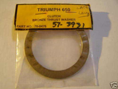 Triumph motorcycle clutch hub thrust washer  #57-3931, free ship to  usa  stk108