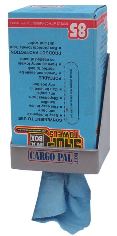 Cargopal cp752 pop up towel holder for 85 count box of towels powder coat
