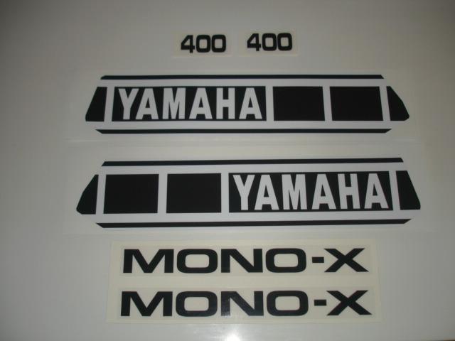 1977-1978 yamaha yz 400 complete decal set ahrma