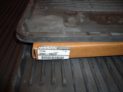  2008-10 nissan titan factory oem 999e1-wq010 all season floor mats