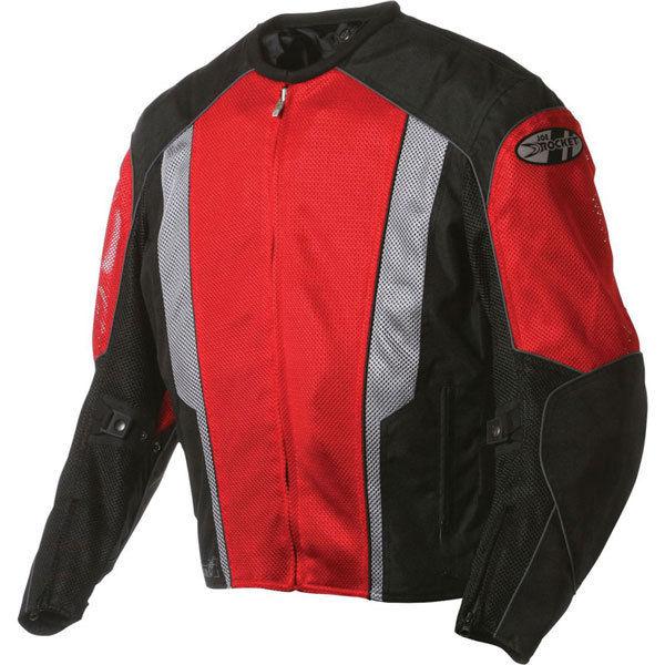 Red/black xl joe rocket phoenix 5.0 vented textile jacket