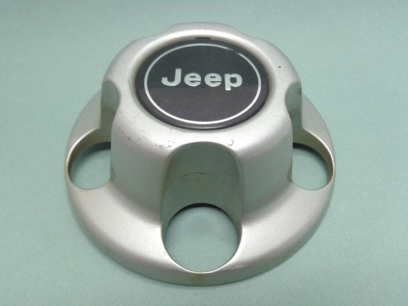 93-01 jeep cherokee 92-04 wrangler wheel center cap hubcap oem #c13-e267