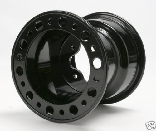 2 - itp baja 9x9 rear rims wheels trx250ex 250ex black