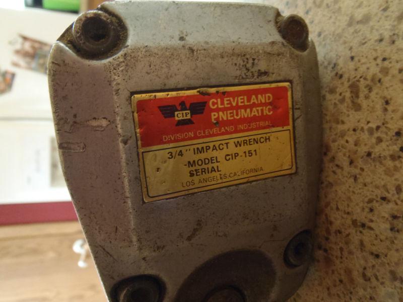 Buy Cleveland Pneumatic 3/4 Inch Impact Gun Model CIP151 in Newaygo