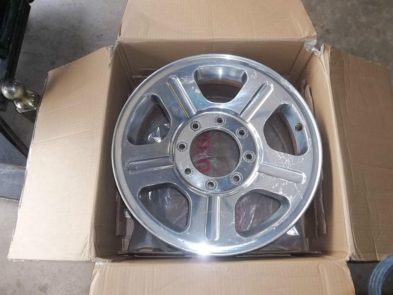 18"  8 lug aluminum rim for ford super duty 1999-2007 - "no reserve!!!"