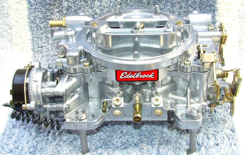 Edelbrock carburetor 1406 600 cfm, electric choke, very clean, 30 day warranty!