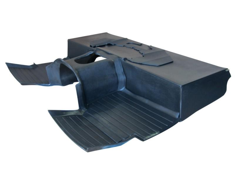 Land rover defender v8 / td5 / 300 tdi r380 black molded matting system