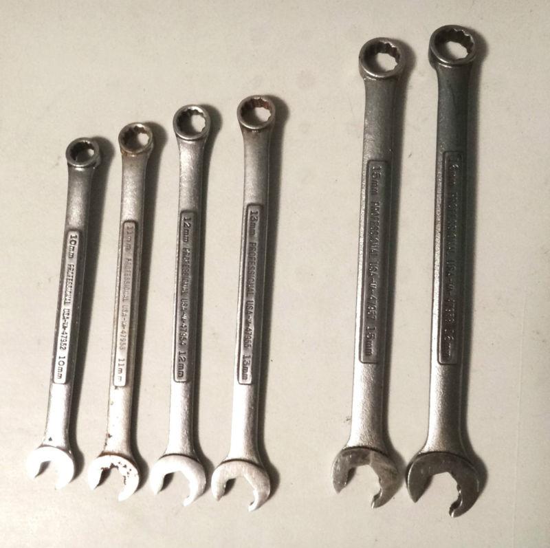 6 craftsman ratcheting wrenches  metric hand tools for your hot rod 